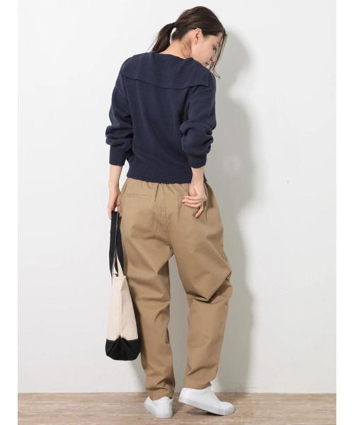 Earth Music Ecology アースミュージックアンドエコロジー の Cotton Usaチノパンツ テーパード その他パンツ Wear