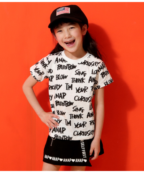 セール 総柄tee Tシャツ カットソー Anap Kids アナップキッズ のファッション通販 Zozotown