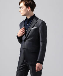 TOMORROWLAND MEN�i�g�D�����[�����h�����j�́uSuper130�fs�E�[���f�j�� 2�{�^���e�[���[�h�W���P�b�g ZEGNA TRAVELLER�i�e�[���[�h�W���P�b�g�j�v