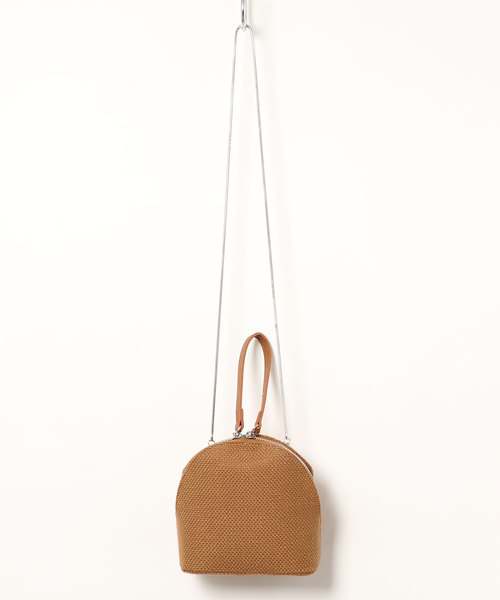 KOBE LETTUCE（コウベレタス）の「ショルダーチェーン付き2wayミニポシェット（ショルダーバッグ・レディース・ブラウン/オレンジ/アイボリー/ブラック・FREE）」の10枚目の写真