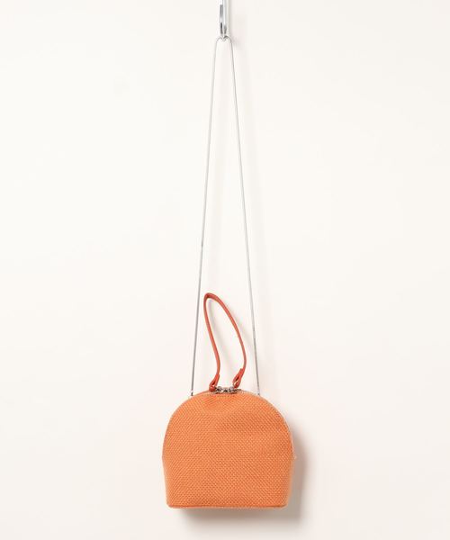 KOBE LETTUCE（コウベレタス）の「ショルダーチェーン付き2wayミニポシェット（ショルダーバッグ・レディース・ブラウン/オレンジ/アイボリー/ブラック・FREE）」の11枚目の写真