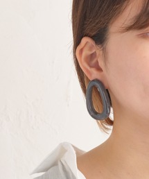 sfy（スフィ）の「アクリルフープイヤリング/Acryl hoop（イヤリング）」