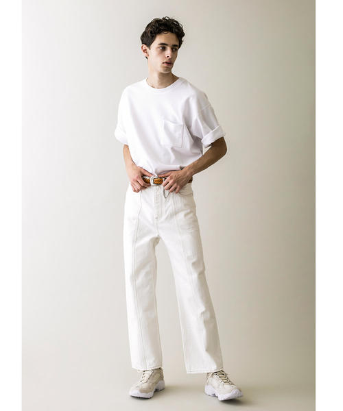 MONKEY TIME（モンキータイム）の「＜monkey time＞ WHITE DENIM