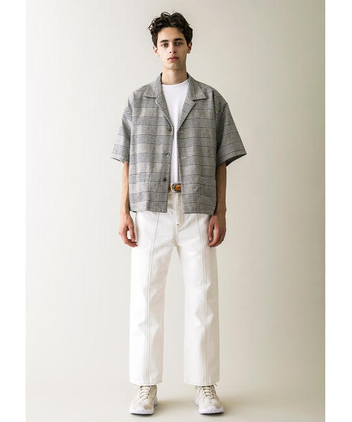 MONKEY TIME(モンキータイム)の「<monkey time> WHITE DENIM CENTER SEAM TROUSER/デニムパンツ(デニムパンツ・メンズ・ホワイト・L/S/M)」の8枚目の写真