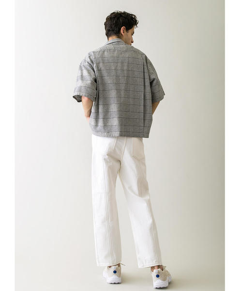 MONKEY TIME(モンキータイム)の「<monkey time> WHITE DENIM CENTER SEAM TROUSER/デニムパンツ(デニムパンツ・メンズ・ホワイト・L/S/M)」の10枚目の写真
