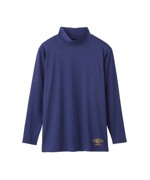 UMBRO(アンブロ)の「【Umbro(アンブロ)】ハイネックロングスリーブ(Tシャツ/カットソー・メンズ・レッド系その他/ダークブルー/ブラック・MEDIUM/LARGE/X-LARGE)」の3枚目の写真
