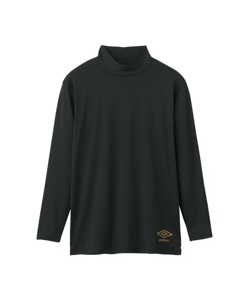 UMBRO(アンブロ)の「【Umbro(アンブロ)】ハイネックロングスリーブ(Tシャツ/カットソー・メンズ・レッド系その他/ダークブルー/ブラック・MEDIUM/LARGE/X-LARGE)」の2枚目の写真