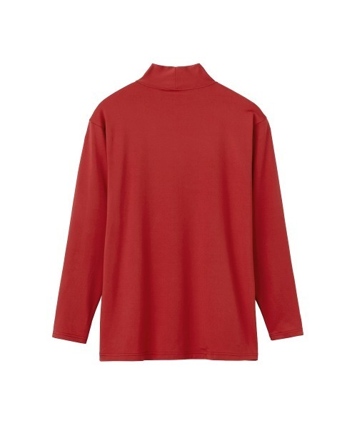 UMBRO(アンブロ)の「【Umbro(アンブロ)】ハイネックロングスリーブ(Tシャツ/カットソー・メンズ・レッド系その他/ダークブルー/ブラック・MEDIUM/LARGE/X-LARGE)」の6枚目の写真
