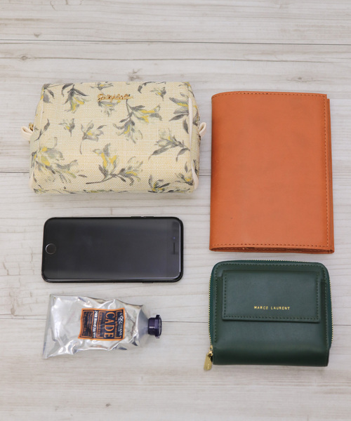 florist（フローリスト）の「【2way】クロコ調型押しレザーがま口シルエットハンドバッグ（ハンドバッグ・レディース・ブラック/ベージュ/グリーン/キャメル・FREE）」の10枚目の写真