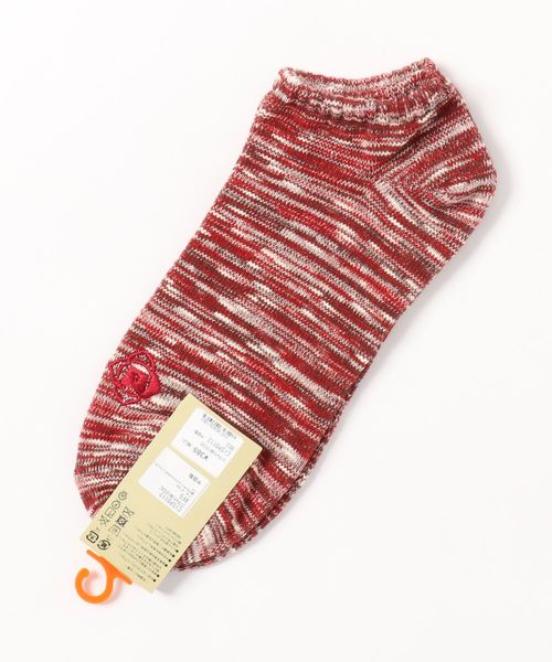 チャイハネ（チャイハネ）の「【チャイハネ】チャクラショートソックス25～28cm（ソックス/靴下・メンズ・イエロー/ライトブルー/オレンジ/パープル/レッド/インディゴブルー/グリーン・FREE）」の6枚目の写真