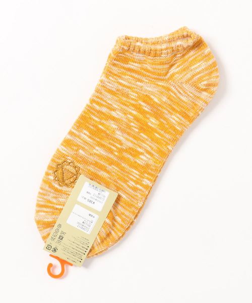 チャイハネ（チャイハネ）の「【チャイハネ】チャクラショートソックス25～28cm（ソックス/靴下・メンズ・イエロー/ライトブルー/オレンジ/パープル/レッド/インディゴブルー/グリーン・FREE）」の5枚目の写真