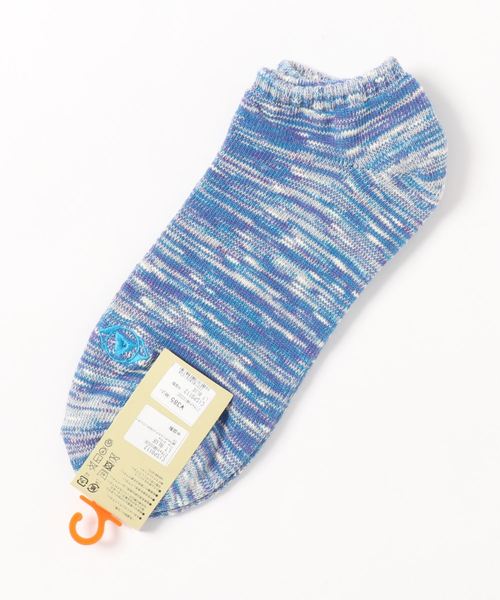 チャイハネ（チャイハネ）の「【チャイハネ】チャクラショートソックス25～28cm（ソックス/靴下・メンズ・イエロー/ライトブルー/オレンジ/パープル/レッド/インディゴブルー/グリーン・FREE）」の3枚目の写真