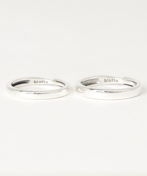 blatto（ブラット）の「【blatto 925silver】ペアリング（リング・メンズ・A/B/C/D/E/F/G/H/I/J/K・FREE）」の6枚目の写真