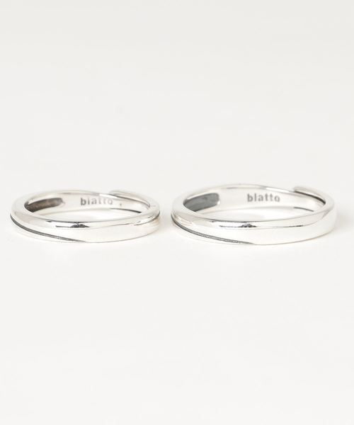 blatto（ブラット）の「【blatto 925silver】ペアリング（リング・メンズ・A/B/C/D/E/F/G/H/I/J/K・FREE）」の8枚目の写真