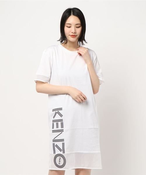 KENZO（ケンゾー）の「Kenzo Sport Mesh Mix Soft Skate Tee Dress（ワンピース）」 WEAR