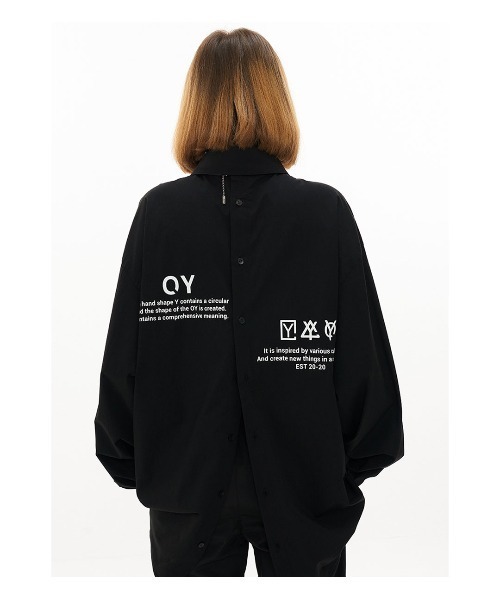 OY（オーワイ）の「バックボタンデザインシャツ（シャツ/ブラウス・メンズ・ホワイト/ライトブルー/ブラック・FREE）」の13枚目の写真