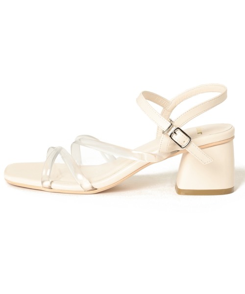 Heather（ヘザー）の「アソートストラップサンダル 875227（サンダル・レディース・ブラック/アイボリー・MEDIUM/LARGE）」の13枚目の写真