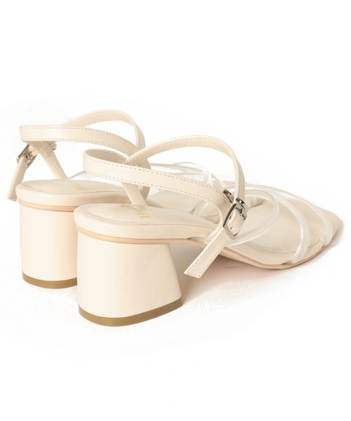 Heather（ヘザー）の「アソートストラップサンダル 875227（サンダル・レディース・ブラック/アイボリー・MEDIUM/LARGE）」の12枚目の写真