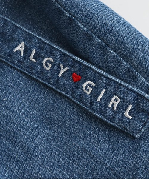 algy（アルジー）の「ベルト付きショーパン（その他パンツ・キッズ・インディゴブルー/ピンク/カーキ・X-SMALL/SMALL/MEDIUM/XX-SMALL）」の5枚目の写真