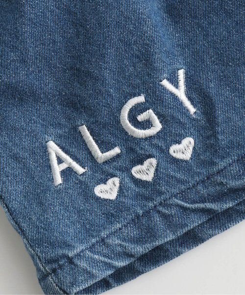 algy（アルジー）の「ベルト付きショーパン（その他パンツ・キッズ・インディゴブルー/ピンク/カーキ・X-SMALL/SMALL/MEDIUM/XX-SMALL）」の16枚目の写真