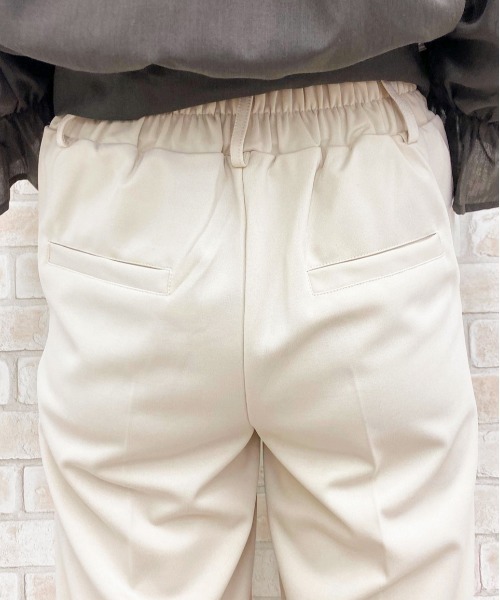apres jour（アプレジュール）の「イージークロスパンツ【ZOZOTOWN限定アイテム】（その他パンツ・レディース・ブラウン系その他/アイボリー/ブラック/ミント/ライトブルー・フリー）」の12枚目の写真