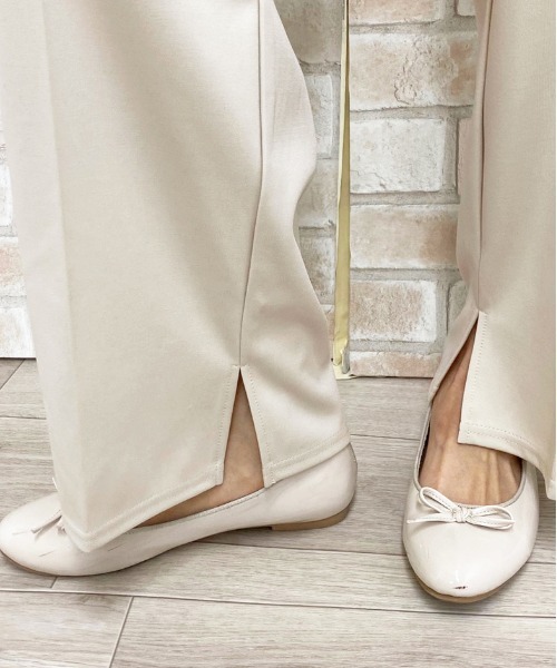 apres jour（アプレジュール）の「イージークロスパンツ【ZOZOTOWN限定アイテム】（その他パンツ・レディース・ブラウン系その他/アイボリー/ブラック/ミント/ライトブルー・フリー）」の13枚目の写真