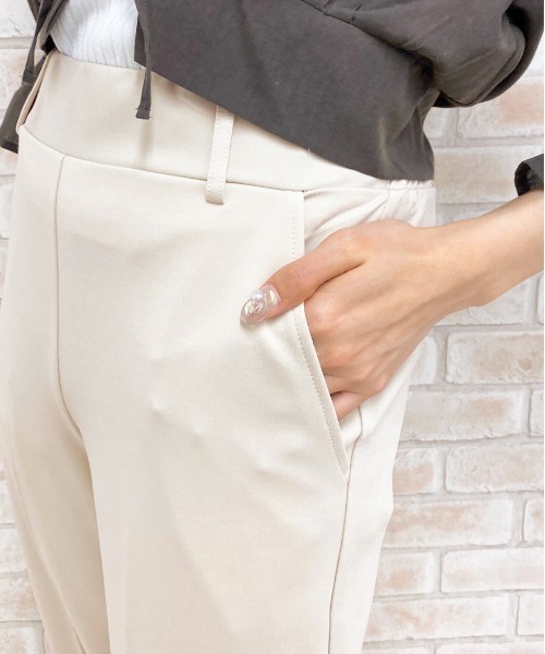 apres jour（アプレジュール）の「イージークロスパンツ【ZOZOTOWN限定アイテム】（その他パンツ・レディース・ブラウン系その他/アイボリー/ブラック/ミント/ライトブルー・フリー）」の14枚目の写真