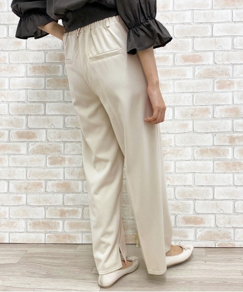 apres jour（アプレジュール）の「イージークロスパンツ【ZOZOTOWN限定アイテム】（その他パンツ・レディース・ブラウン系その他/アイボリー/ブラック/ミント/ライトブルー・フリー）」の10枚目の写真
