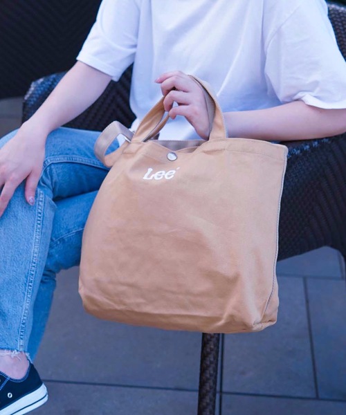 セール Lee リー ロゴ刺繍ショルダーバッグ 2way トートバッグ 人気バッグの新作 ショルダーバッグ Lee リー のファッション通販 Zozotown