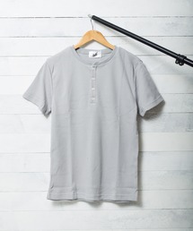 /サーマル半袖ヘンリーネックTシャツ/