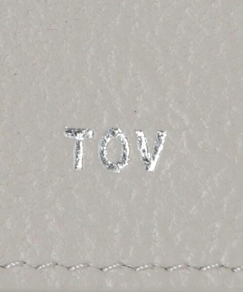 tov（トーヴ）の「【WEB限定】【別注】∴＜tov＞レザーiPhone 11PRO/X/XS ショルダーパスケース ◆（スマホケース/カバー・レディース・ライトグレー/ブラック/モカ/オリーブ・FREE）」の9枚目の写真