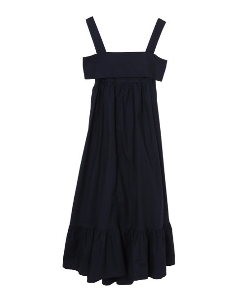 fifth(フィフス)の「バックリボンエプロンワンピース(ワンピース・レディース・ベージュ/ネイビー・MEDIUM)」の7枚目の写真