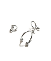 MORPH モルフ  スパイラル ボディーピアス 14ゲージ 6mm~12mm