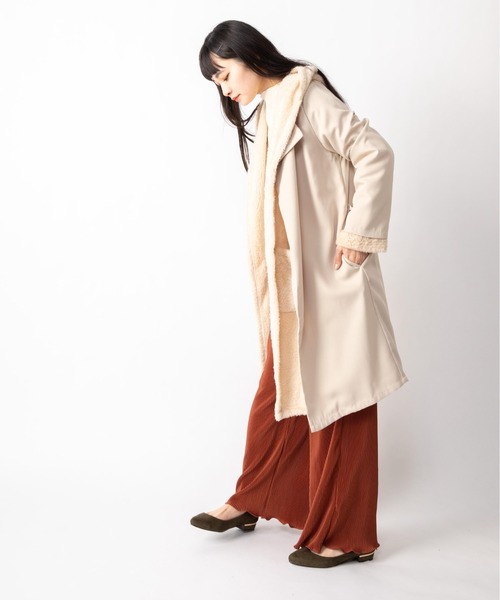 Mysa&Liina（ミーサリーナ）の「フード付きトッパーカーディガン（カーディガン/ボレロ・レディース・ブラック/ベージュ/グレー/グレイッシュベージュ・M）」の19枚目の写真