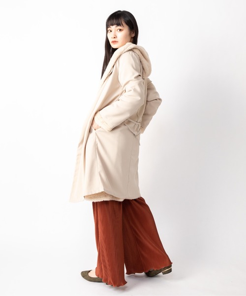 Mysa&Liina（ミーサリーナ）の「フード付きトッパーカーディガン（カーディガン/ボレロ・レディース・ブラック/ベージュ/グレー/グレイッシュベージュ・M）」の20枚目の写真