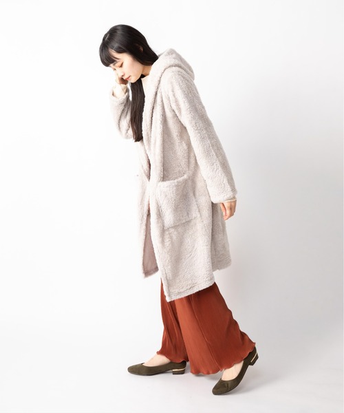 Mysa&Liina（ミーサリーナ）の「フード付きトッパーカーディガン（カーディガン/ボレロ・レディース・ブラック/ベージュ/グレー/グレイッシュベージュ・M）」の22枚目の写真