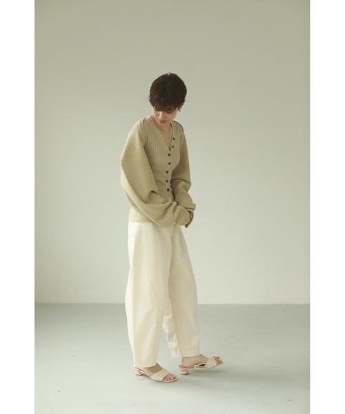 todayful テーパードパンツ