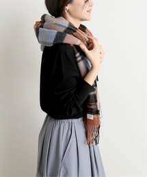 SLOBE IENAツイードミルSLOBE別注 チェックストール SLOBE IENA（スローブイエナ）の「【TWEEDMILL/ツイードミル