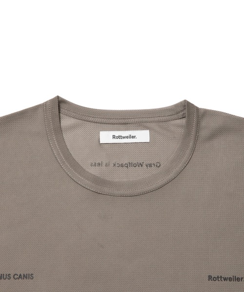 ROTTWEILER（ロットワイラー）の「RW TECH TEE（Tシャツ/カットソー・メンズ・ブラック/オリーブ・S/M/L/XL）」の4枚目の写真