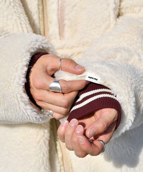 Perushu ペルーシュロゴビッグボアブルゾン セールペルーシュロゴビッグボアブルゾン（ブルゾン）｜Perushu