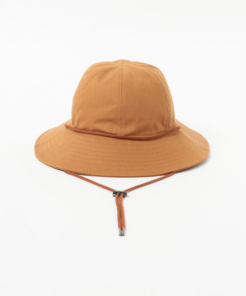 Ray BEAMS（レイビームス）の「Ray BEAMS / コットン ロングブリム ハット（ハット・レディース・ブラック/ブラウン系その他4・ONE SIZE）」の6枚目の写真