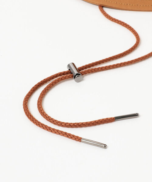 Ray BEAMS（レイビームス）の「Ray BEAMS / コットン ロングブリム ハット（ハット・レディース・ブラック/ブラウン系その他4・ONE SIZE）」の7枚目の写真