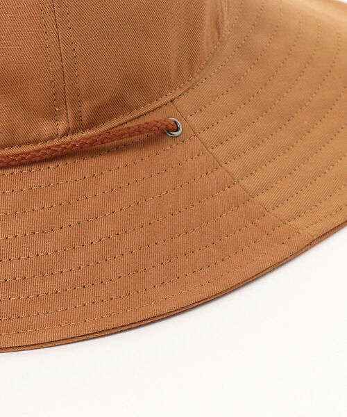 Ray BEAMS（レイビームス）の「Ray BEAMS / コットン ロングブリム ハット（ハット・レディース・ブラック/ブラウン系その他4・ONE SIZE）」の8枚目の写真