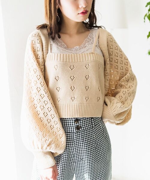 セール キャミセットボレロカーデ カーディガン ボレロ Majestic Legon マジェスティックレゴン のファッション通販 Zozotown