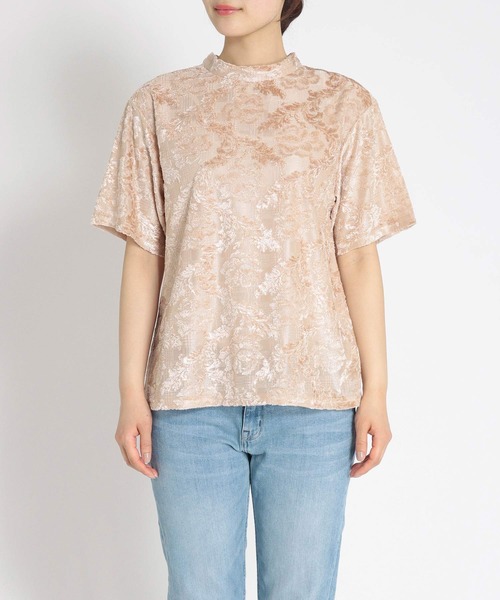 Three Four Time（ｽﾘｰﾌｫｰﾀｲﾑ）の「ペイズリーオーバル加工プルオーバー（その他トップス・レディース・パープル/ベージュ・FREE）」の14枚目の写真