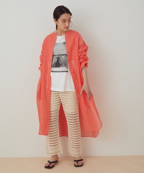 ADAM ET ROPE'(アダムエロペ)の「チューブストラップビーチサンダル(サンダル・レディース・ブラック/オフホワイト/イエロー・23.0cm/23.5cm/24.0cm/24.5cm)」の17枚目の写真