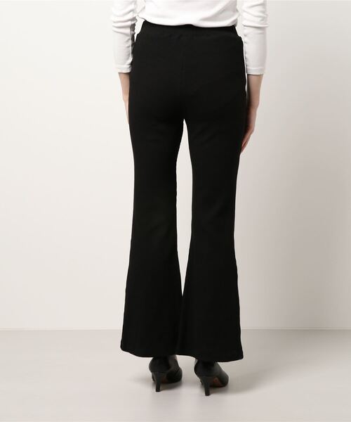 one way(ワンウェイ)の「【oneway Jeans】テレコスリットフレアPT(その他パンツ・レディース・ブラック・S/M)」の2枚目の写真