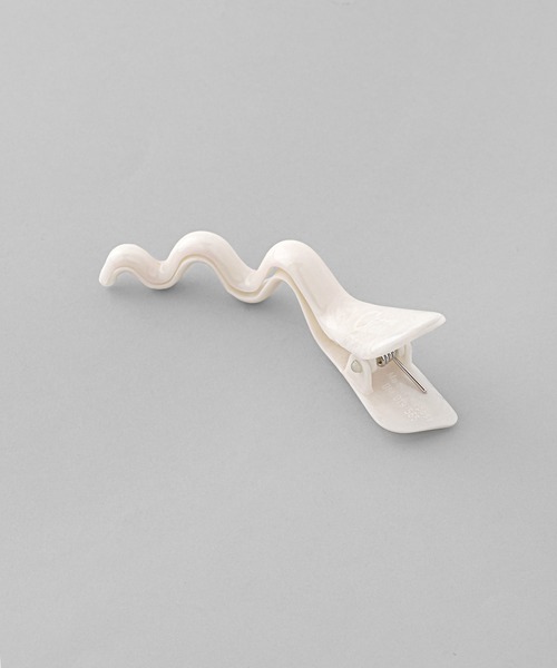 ANEMONE（アネモネ）の「ドイツ製C-Waveミニヘアクリップ（バレッタ/ヘアクリップ・レディース・ターコイズブルー/ブラウン/ネイビー/グレー/アイボリー/ブラック/ベージュ/レインボー/ホワイト系その他2・FREE）」の12枚目の写真