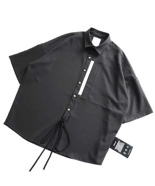 SHAREEF（シャリーフ）の「SWITHING S/S SHIRTS（シャツ/ブラウス・メンズ・ブラック/グレイッシュブルー/モカ/ホワイト/ネイビー・2/3/1）」の19枚目の写真