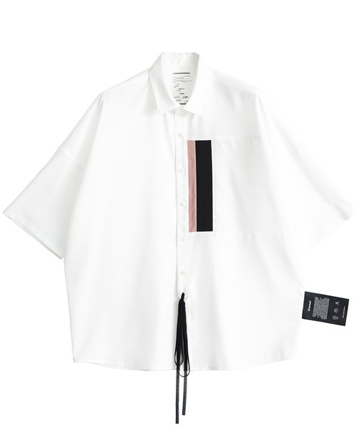 SHAREEF（シャリーフ）の「SWITHING S/S SHIRTS（シャツ/ブラウス・メンズ・ブラック/グレイッシュブルー/モカ/ホワイト/ネイビー・2/3/1）」の14枚目の写真